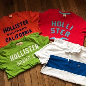 Men’s 3 small 1 medium tops